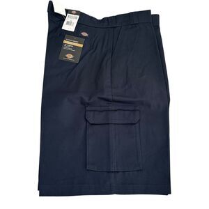 Dickies Loose Fit Cargo Workwear Shorts Men's Size 44 BLue Y2K HipHop NEW